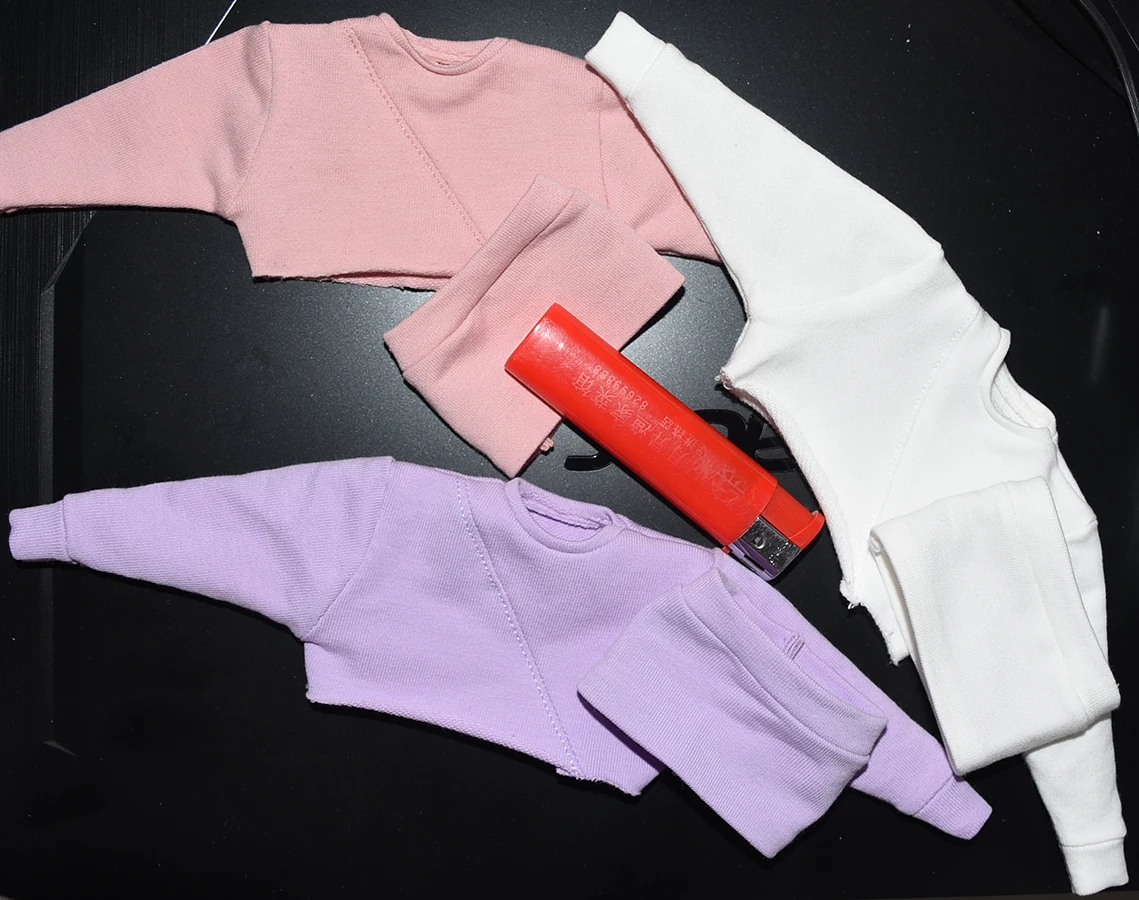 1/6 female Loose Style Women white pink purple sweater Shirt Skirt set for 12 Inches Phicen Tbleague Thin Plump Action Figures
1/6 female Loose Style Women white pink purple sweater Shirt Skirt set for 12 Inches Phicen Tbleague Thin Plump Action Figures