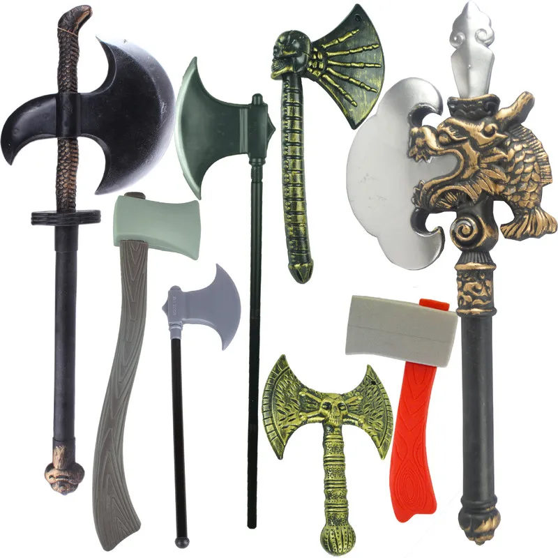 Halloween Plastic Axe Prop children Toys Skeleton Skull Head axe A variety of axes to choose from
Halloween Plastic Axe Prop children Toys Skeleton Skull Head axe A variety of axes to choose from