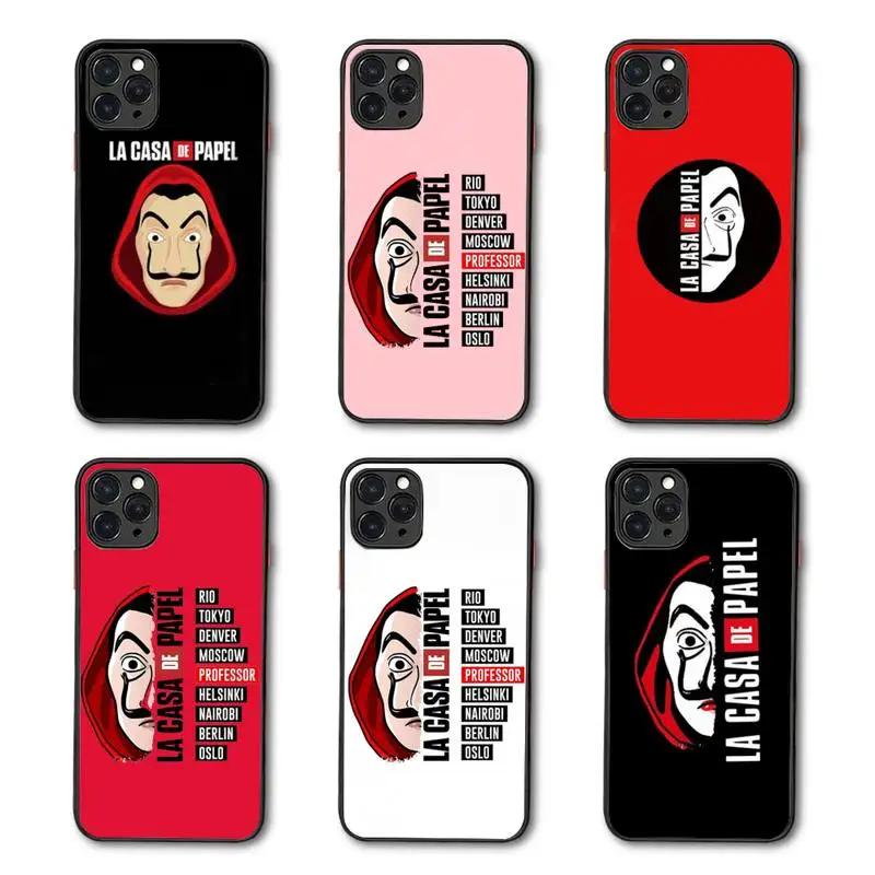 Hot Spain TV Money Heist House Phone Case Matte Transparent for iPhone 7 8 11 12 s mini pro X XS XR MAX Plus coque
Hot Spain TV Money Heist House Phone Case Matte Transparent for iPhone 7 8 11 12 s mini pro X XS XR MAX Plus coque