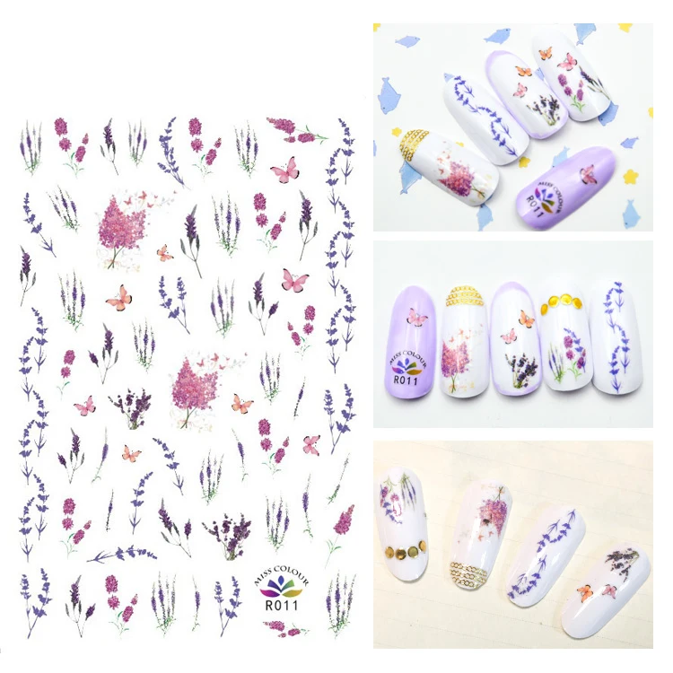 3D Stickers for Nails Self-adhesive Design Lavender Cute Butterfly Nail Art Decorations Decals Foil Wrap Manicure Accessories
3D Stickers for Nails Self-adhesive Design Lavender Cute Butterfly Nail Art Decorations Decals Foil Wrap Manicure Accessories