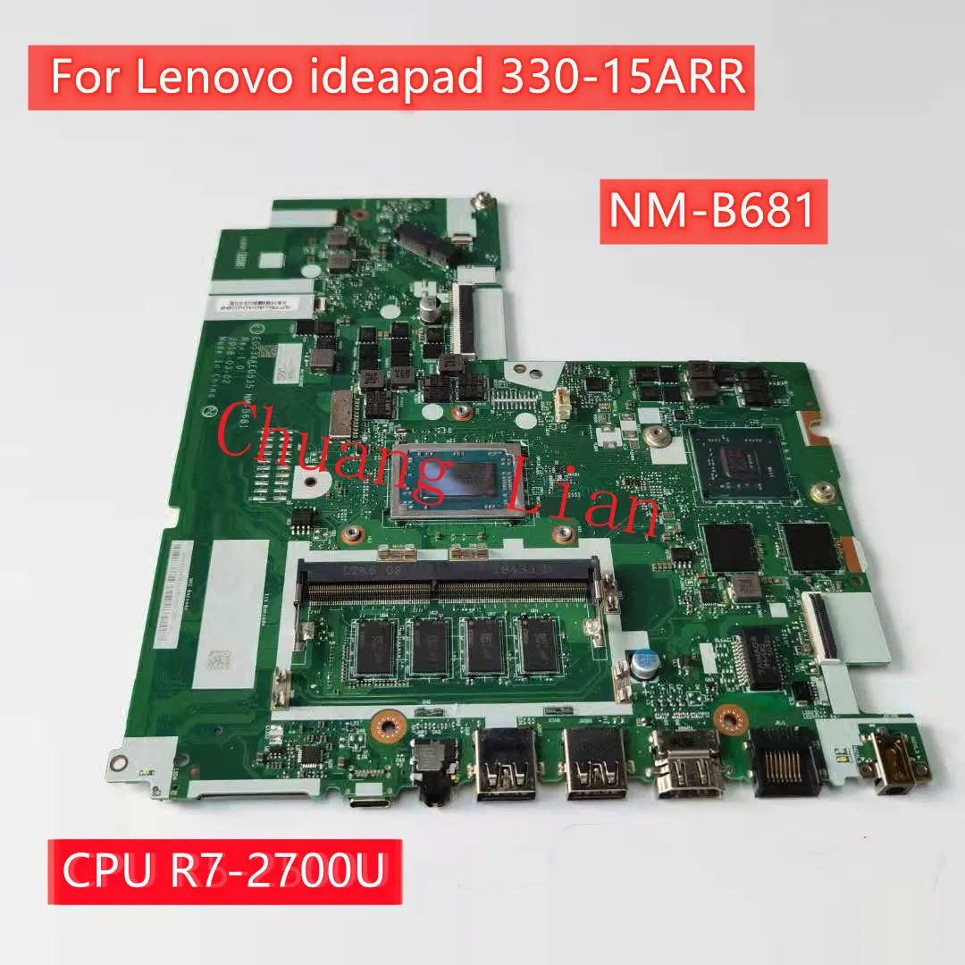 NM B681 для Lenovo ideapad 330 15ARR материнская плата портативного компьютера с процессор R7