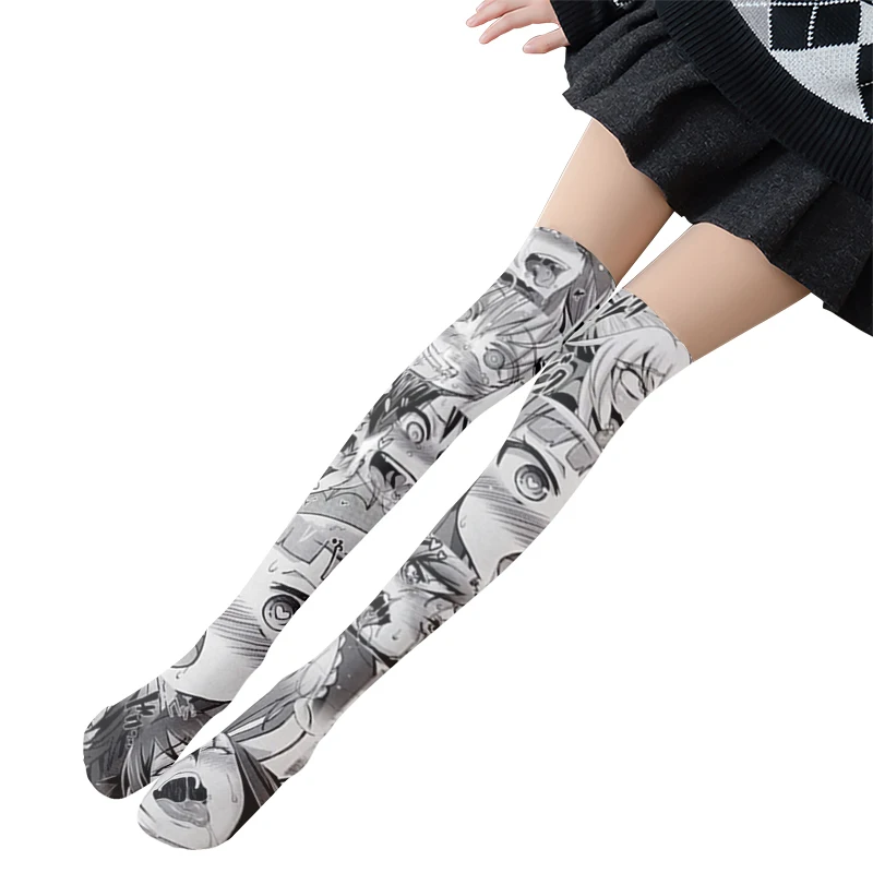 New 3D Cute Cartoon Summer Over Knee Stockings Women Gray Japanese Cosplay Leg Stockings For Girl Sexy Silk Thin Long Stockings
New 3D Cute Cartoon Summer Over Knee Stockings Women Gray Japanese Cosplay Leg Stockings For Girl Sexy Silk Thin Long Stockings
