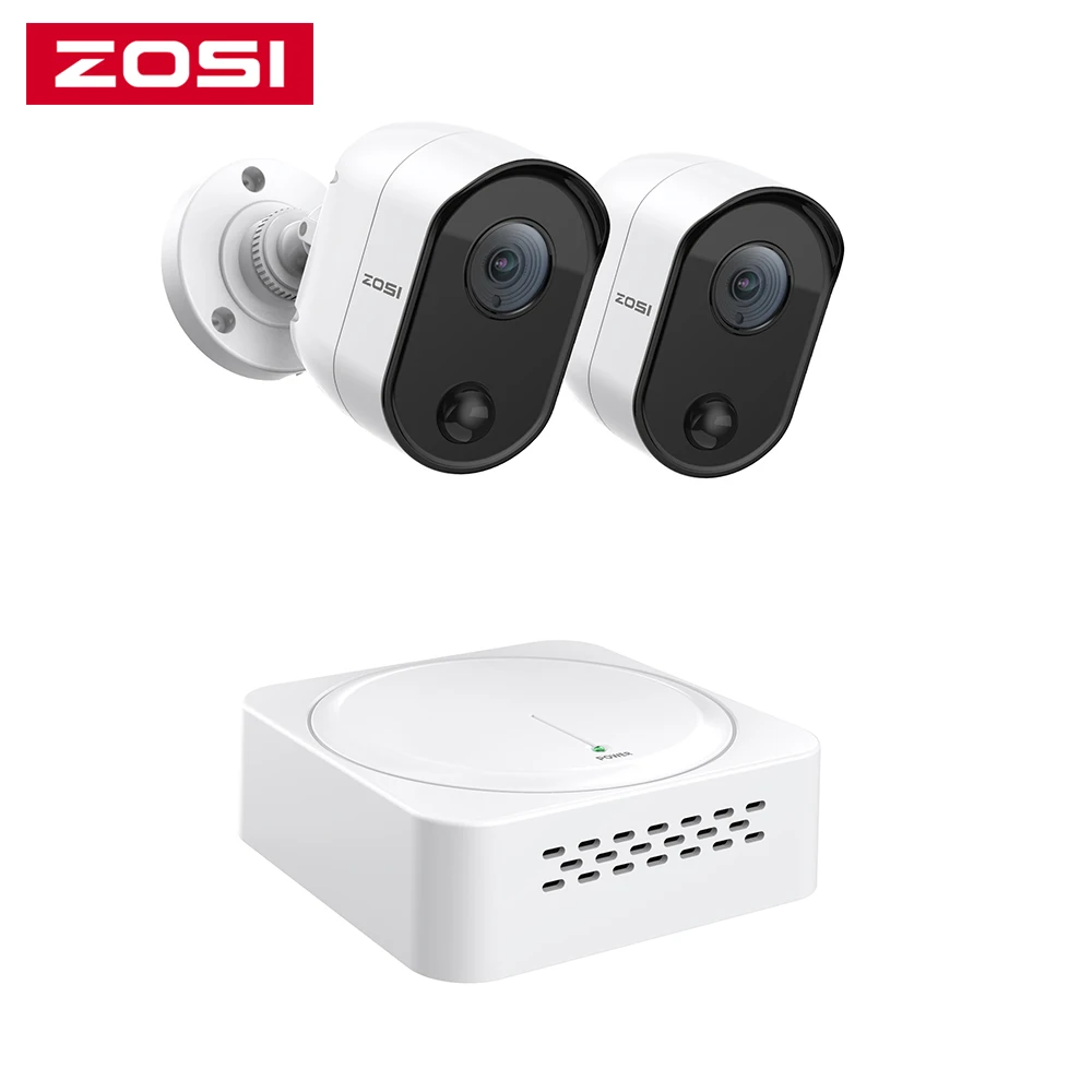 Система видеонаблюдения ZOSI, 8 каналов, H.265 + 1080p, 2x HD 2.0MP, слот для карт памяти TF
Система видеонаблюдения ZOSI, 8 каналов, H.265 + 1080p, 2x HD 2.0MP, слот для карт памяти TF