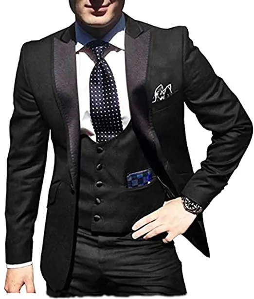 Navy 3 Pieces Mens Wedding Suits Slim Fit Big and Tall Business Single Breasted Vest Costume Formal Terno Masculino Clothing
Navy 3 Pieces Mens Wedding Suits Slim Fit Big and Tall Business Single Breasted Vest Costume Formal Terno Masculino Clothing