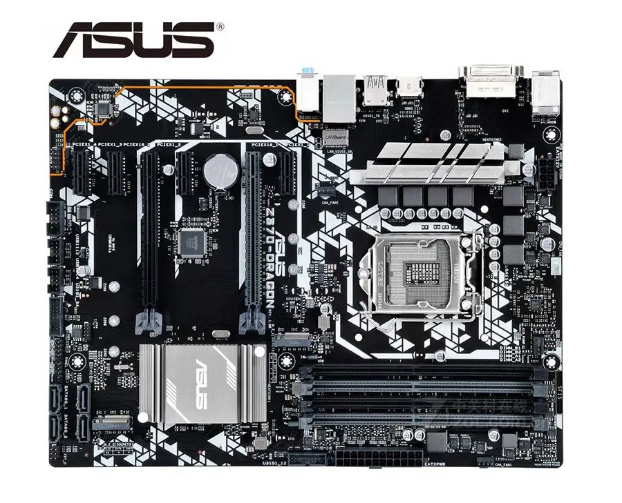Б/у оригинальная материнская плата ASUS для LGA 1151 DDR4 USB3.0 USB3.1 Настольная