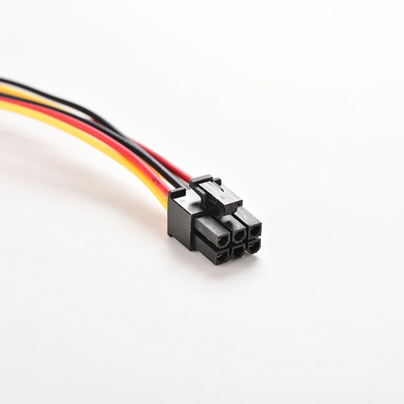 2 IDE Dual 4pin Molex IDE Male to 6 Pin Female PCI-E Y Molex IDE Power Cable Adapter Connector for video cards
2 IDE Dual 4pin Molex IDE Male to 6 Pin Female PCI-E Y Molex IDE Power Cable Adapter Connector for video cards