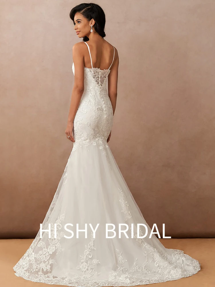 Hi Shy Bridal 2021 New Luxury Lace Wedding Dresses Suitable for Every Bride Free Tailored Plus Size and Free Shipping
Hi Shy Bridal 2021 New Luxury Lace Wedding Dresses Suitable for Every Bride Free Tailored Plus Size and Free Shipping