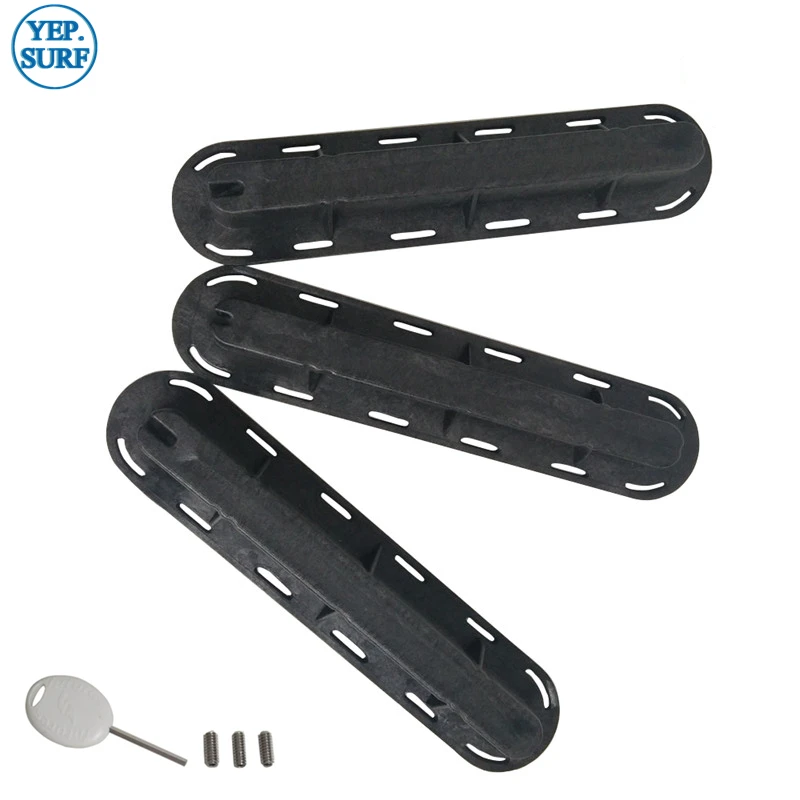 SUP Board Surf Future Fins Plug черное пластиковое ребро плагин плавник для доски серфинга