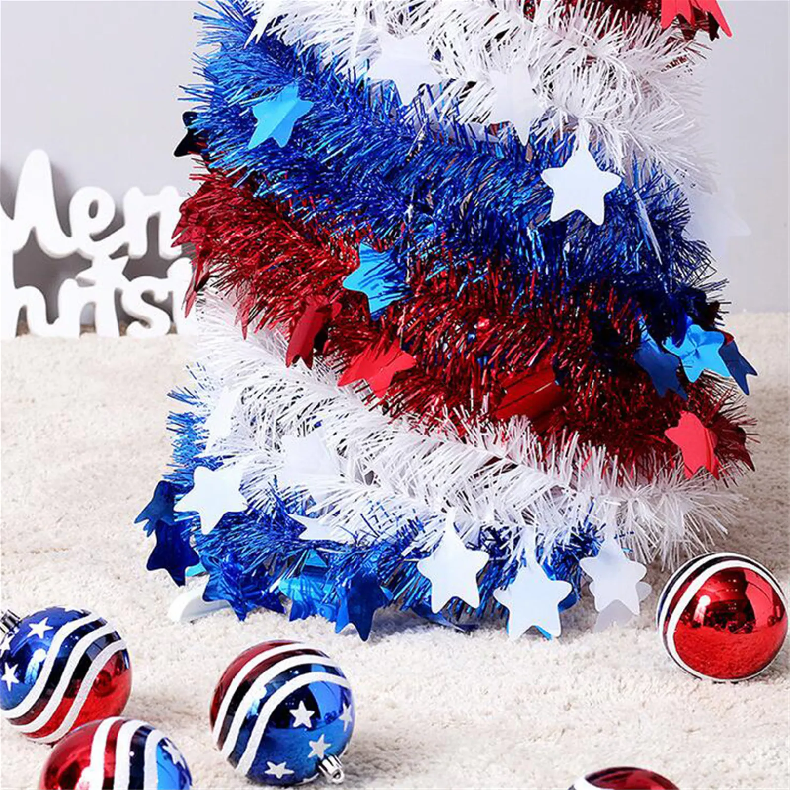 American Independence Day Decorations Star Garland Top Tree Ornaments decoracin de habitacin
American Independence Day Decorations Star Garland Top Tree Ornaments decoracin de habitacin