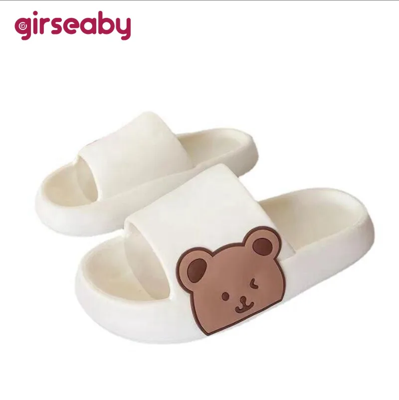 Girseaby 2022 Women Thick Sole Slippers Indoor Home Non-slip Graffiti Casual Beach Slides Quality Cartoon Bear Animals Shoes
Girseaby 2022 Women Thick Sole Slippers Indoor Home Non-slip Graffiti Casual Beach Slides Quality Cartoon Bear Animals Shoes