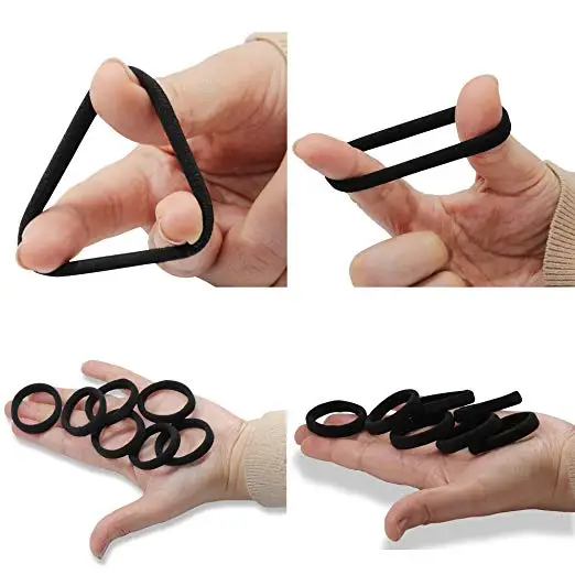 50PCS Korean Version Of the Flannel Hair Ring Female Girls Head Rope High Elastic Jointless Black Suit Rubber Band 2019
50PCS Korean Version Of the Flannel Hair Ring Female Girls Head Rope High Elastic Jointless Black Suit Rubber Band 2019