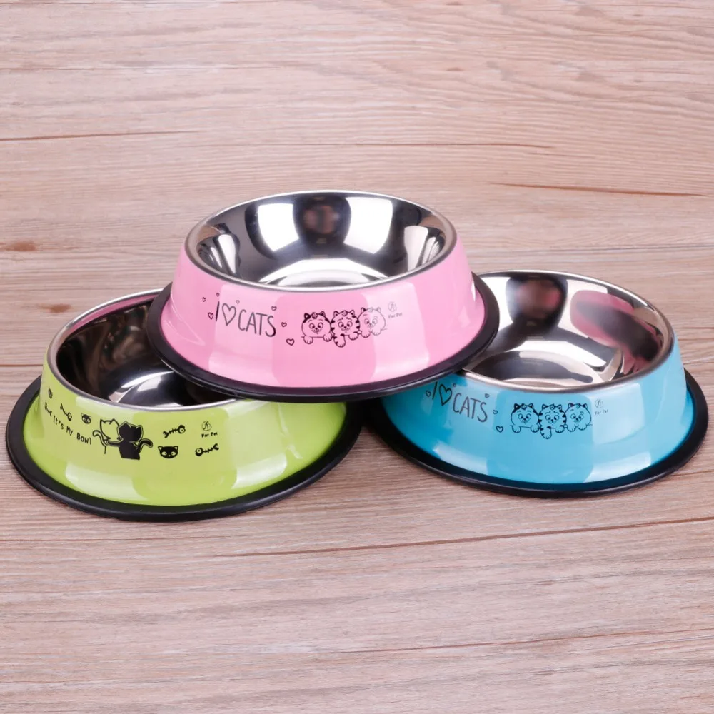 Pet Dog Stainless Steel Bowls Puppy Cats Food Drink Water Dish Feeder Travel Feeding Non-slip Feeding Dishes Pets Supplies
Pet Dog Stainless Steel Bowls Puppy Cats Food Drink Water Dish Feeder Travel Feeding Non-slip Feeding Dishes Pets Supplies