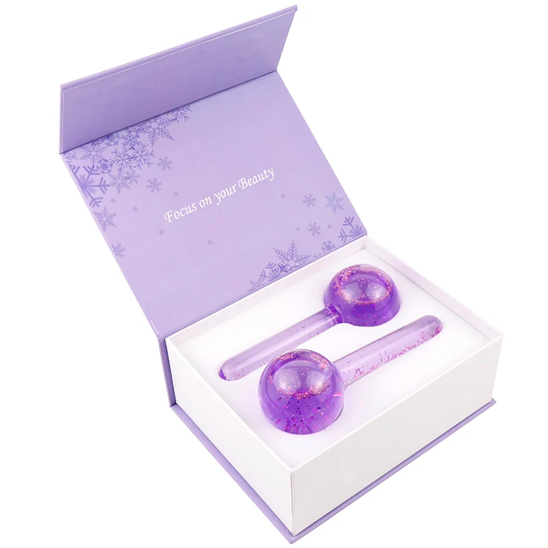 Large Beauty Ice Hockey Energy Beauty Crystal Ball Facial Cooling Ice Globes Water Wave Face and Eye Massage Skin Care 2pcs/Box
Large Beauty Ice Hockey Energy Beauty Crystal Ball Facial Cooling Ice Globes Water Wave Face and Eye Massage Skin Care 2pcs/Box