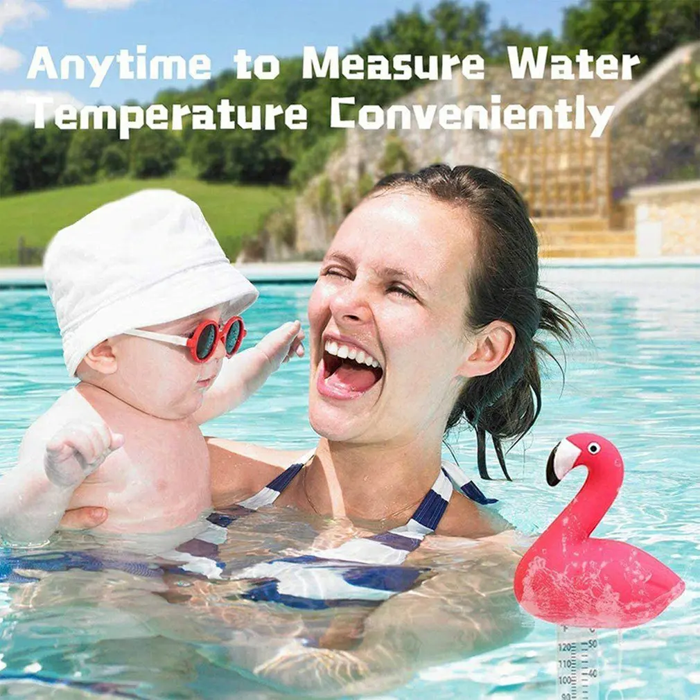 Swimming Pool Floating Water Thermometer Gauge Cartoon Flamingo Shape Thermometers With String For Swimming Pools
Swimming Pool Floating Water Thermometer Gauge Cartoon Flamingo Shape Thermometers With String For Swimming Pools
