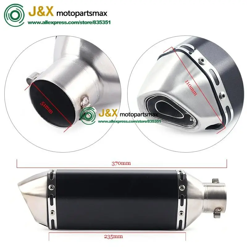 Full System Slip On For kawasaki ER6N ER6F NINJA650R 2012-2016 Ninja650 Z650 Motorcycle Full Exhaust Muffler Middle Link Pipe
Full System Slip On For kawasaki ER6N ER6F NINJA650R 2012-2016 Ninja650 Z650 Motorcycle Full Exhaust Muffler Middle Link Pipe