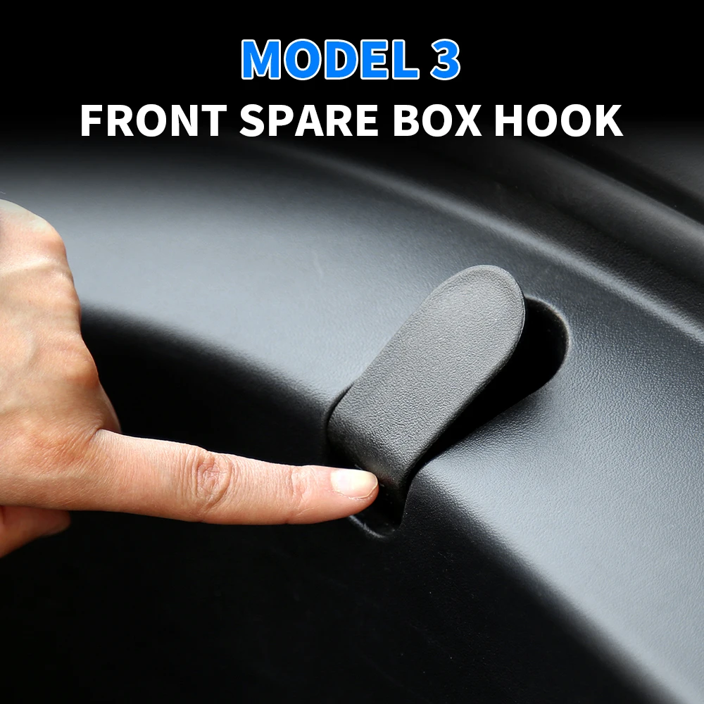 2Pcs Car Front Trunk Hook Practical Durable Storage Bolt Cover Mounting Holder For Tesla Model 3 2017-2020 Accessories
2Pcs Car Front Trunk Hook Practical Durable Storage Bolt Cover Mounting Holder For Tesla Model 3 2017-2020 Accessories