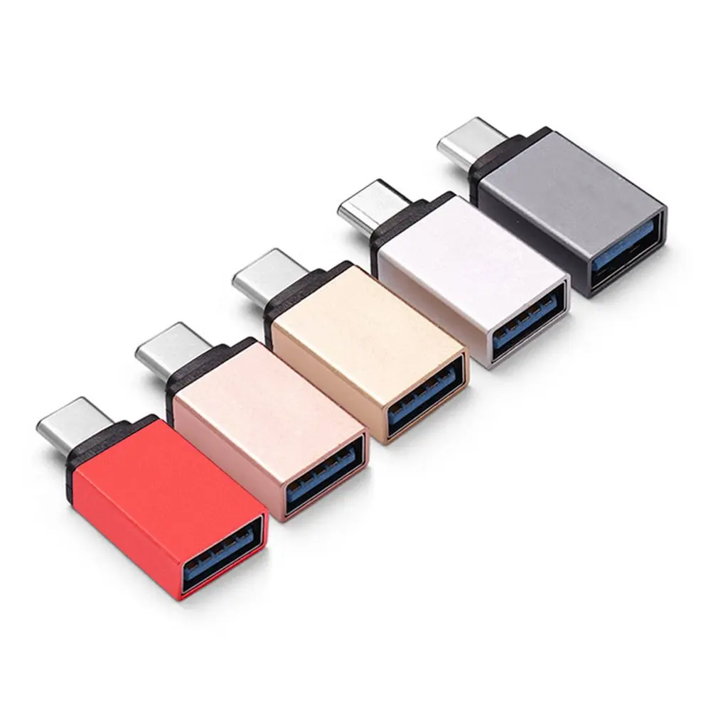 Mini Aluminium Alloy Type-C Female to USB 3.0 Male Adapter Data Transfer Charging OTG Connector For PC Laptop Multiple colors
Mini Aluminium Alloy Type-C Female to USB 3.0 Male Adapter Data Transfer Charging OTG Connector For PC Laptop Multiple colors
