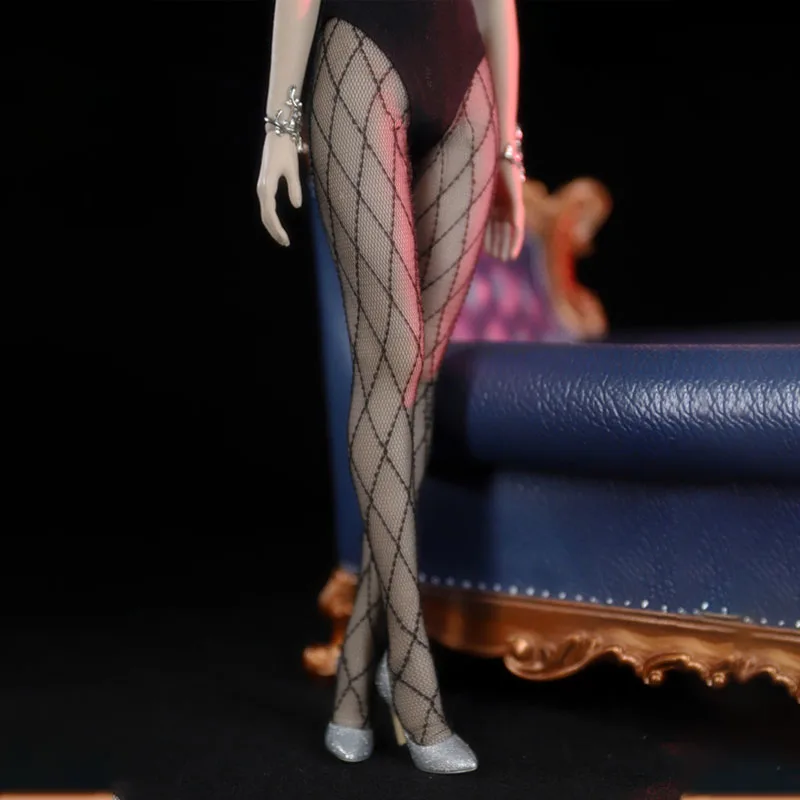 FT017 1/6 Scale Female Long mesh pattern black/White stockings fishnet stockings For 12'' Action Figures Body DIY Accessory
FT017 1/6 Scale Female Long mesh pattern black/White stockings fishnet stockings For 12'' Action Figures Body DIY Accessory 