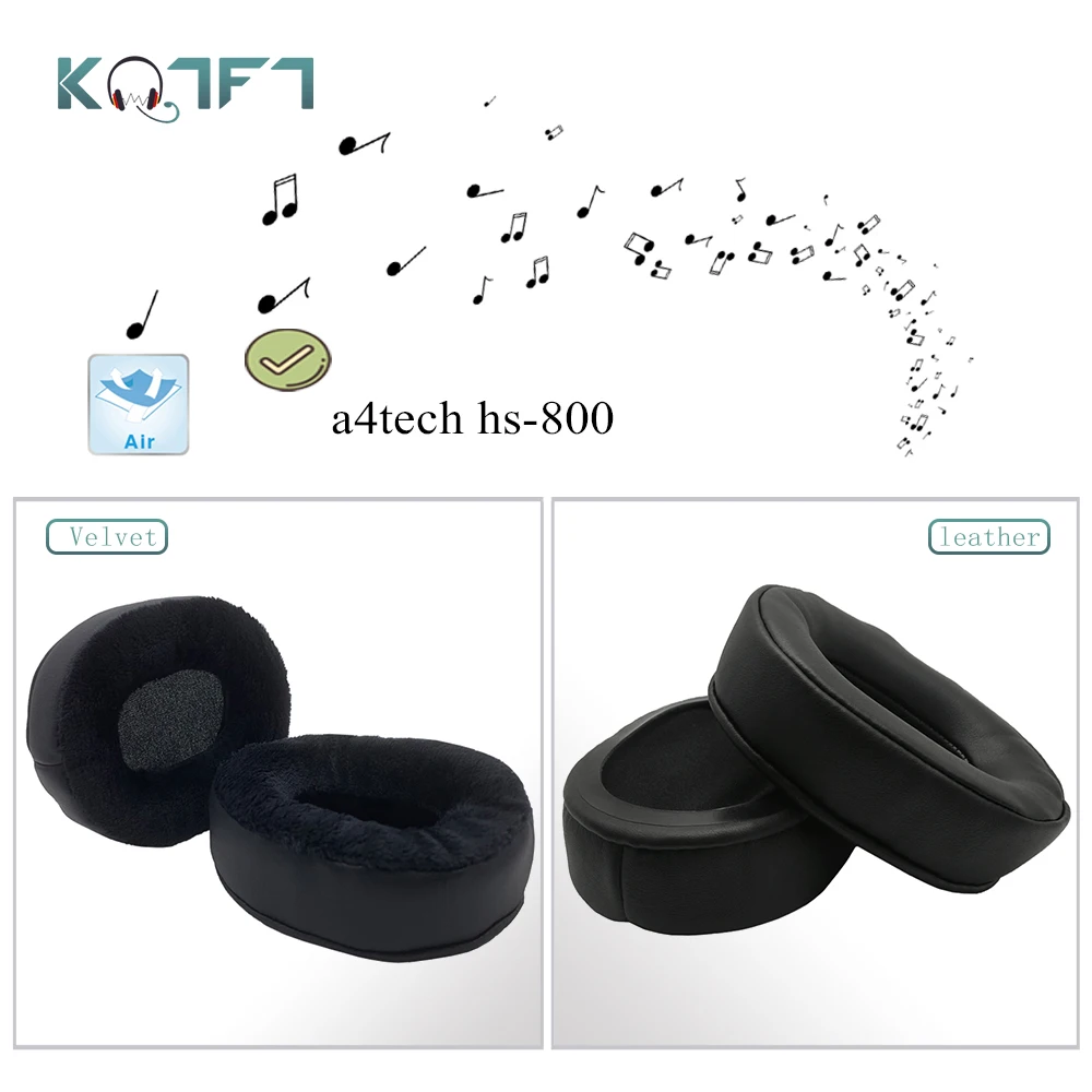 KQTFT 1 Pair of Velvet route leather Replacement EarPads for a4tech hs-800 Headset Earmuff Cover Cushion Cups
KQTFT 1 Pair of Velvet route leather Replacement EarPads for a4tech hs-800 Headset Earmuff Cover Cushion Cups