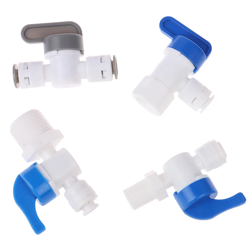 1/4" 1/2" Inline Tube Tap Shut Off Ball Valve Quick Fitting Connection Aquarium RO Water Filter Reverse Osmosis System
1/4" 1/2" Inline Tube Tap Shut Off Ball Valve Quick Fitting Connection Aquarium RO Water Filter Reverse Osmosis System