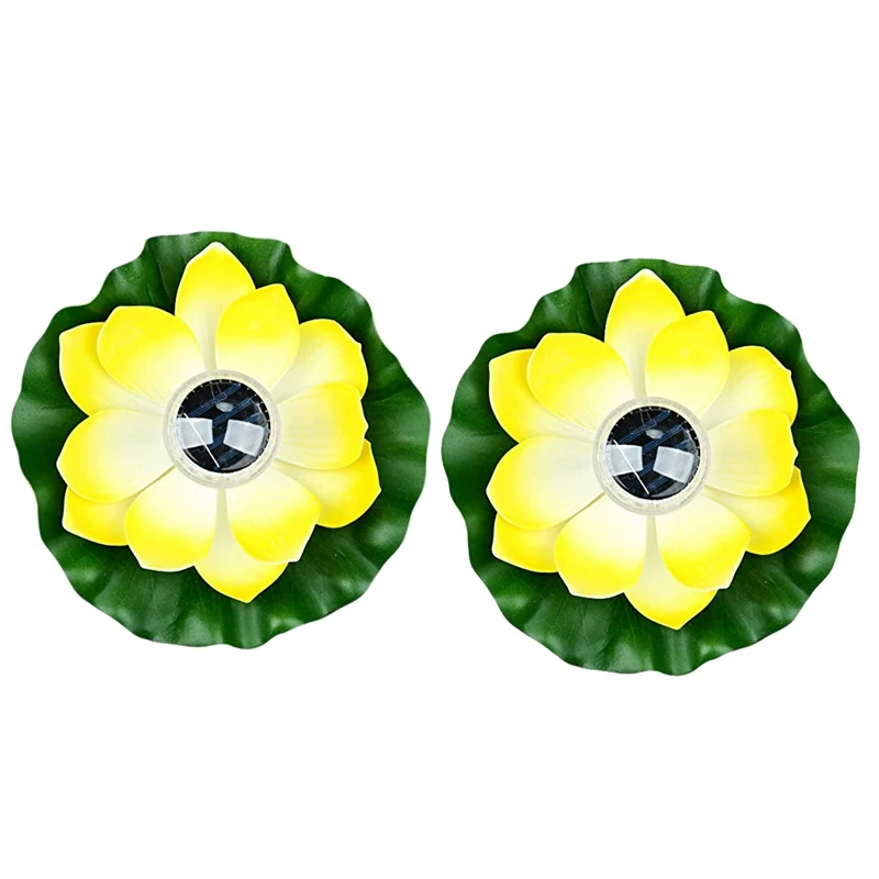 4Pcs Lotus Solar Lantern,Floating Pool Lights RGB LED Solar Lights, Colorful Light Yellow & Colorful Scarlet
4Pcs Lotus Solar Lantern,Floating Pool Lights RGB LED Solar Lights, Colorful Light Yellow & Colorful Scarlet