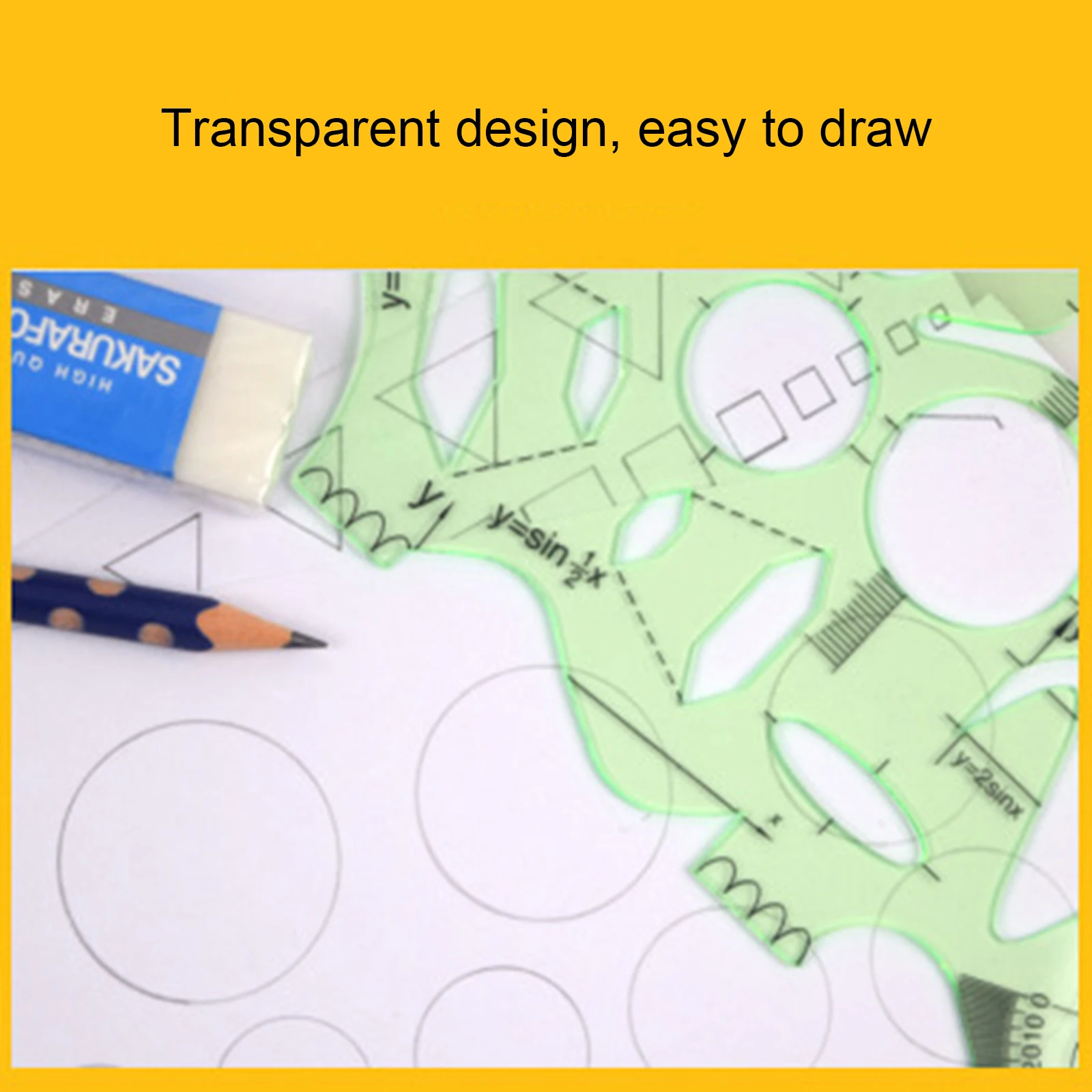 Protractor Drawing Template Ruler Plastic Rulers Art 11PCS Yardstick Sleeve Designing And Building Geometric Drawings Templates 
Protractor Drawing Template Ruler Plastic Rulers Art 11PCS Yardstick Sleeve Designing And Building Geometric Drawings Templates