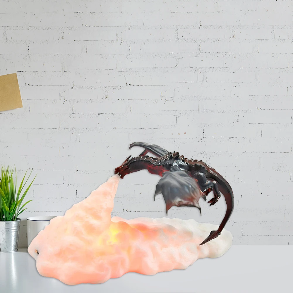 Unique Night Lights 3D Printing Flying Dragon Table Lamp Children Gifts Bedroom Bedside Decoration Lighting Lamp
Unique Night Lights 3D Printing Flying Dragon Table Lamp Children Gifts Bedroom Bedside Decoration Lighting Lamp