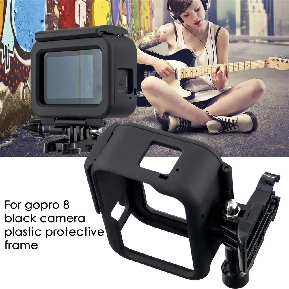 Plastic Protective Frame Case Camera Fixing Device for Gopro Hero 8 Sports Camera
Plastic Protective Frame Case Camera Fixing Device for Gopro Hero 8 Sports Camera