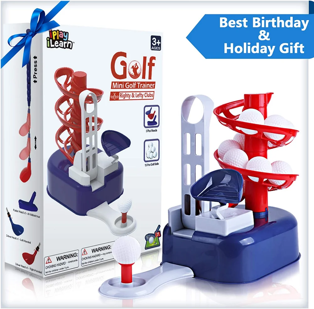 Kids Golf Set Parent-child Toys Outdoor Sports Toys Interactive Games Children Party Supplies Birthday Gift for Kids
Kids Golf Set Parent-child Toys Outdoor Sports Toys Interactive Games Children Party Supplies Birthday Gift for Kids
