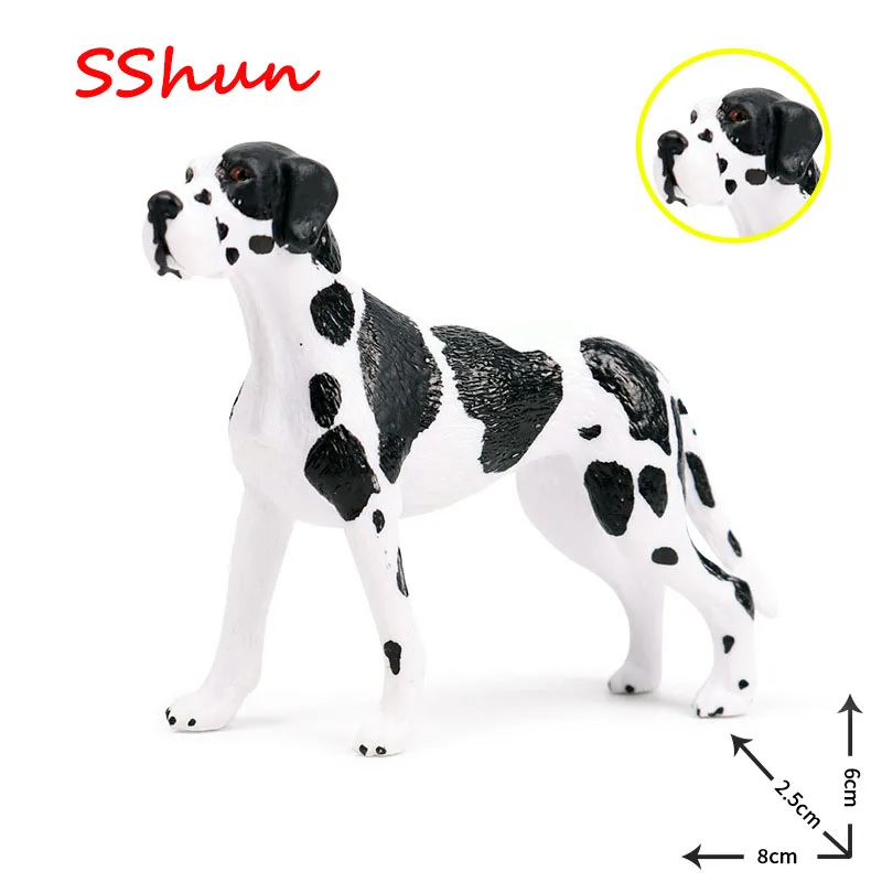 8*2.5*6CM Solid Simulation Wild Animal Dog Model New Great Dane Great Dane Female Dog Children's Toy Figure Decoration
8*2.5*6CM Solid Simulation Wild Animal Dog Model New Great Dane Great Dane Female Dog Children's Toy Figure Decoration