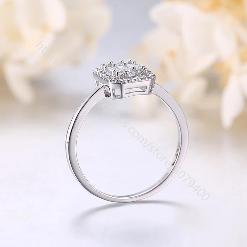 Classical diamond Ring 925 sterling silver Square CZ Ring colorless Stone Ring Boho cubic zirconia Womens Ring Gift for Sis
Classical diamond Ring 925 sterling silver Square CZ Ring colorless Stone Ring Boho cubic zirconia Womens Ring Gift for Sis