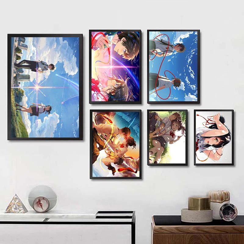 Anime Posters Your Name Nordic Canvas Painting Watercolor Wall Art Posters And Prints Pictures Bedside Background Home Decor
Anime Posters Your Name Nordic Canvas Painting Watercolor Wall Art Posters And Prints Pictures Bedside Background Home Decor