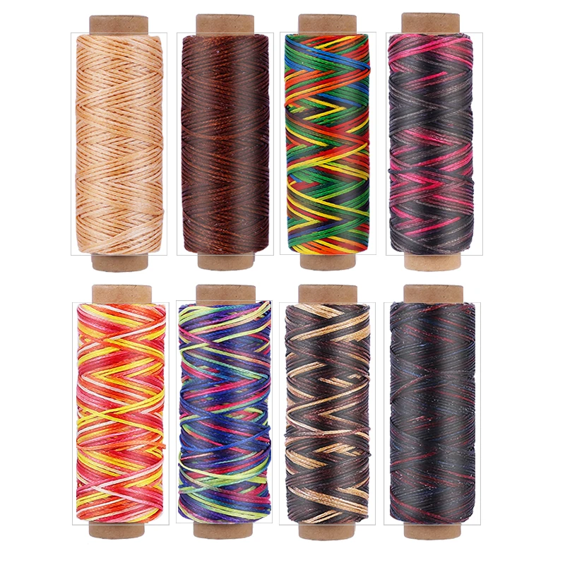 Nonvor 8 Colors Leather Thread Waxed Thread Cord Hand Stitching Waxed Leather Repair Thread Jewelry Making Bookbinding
Nonvor 8 Colors Leather Thread Waxed Thread Cord Hand Stitching Waxed Leather Repair Thread Jewelry Making Bookbinding