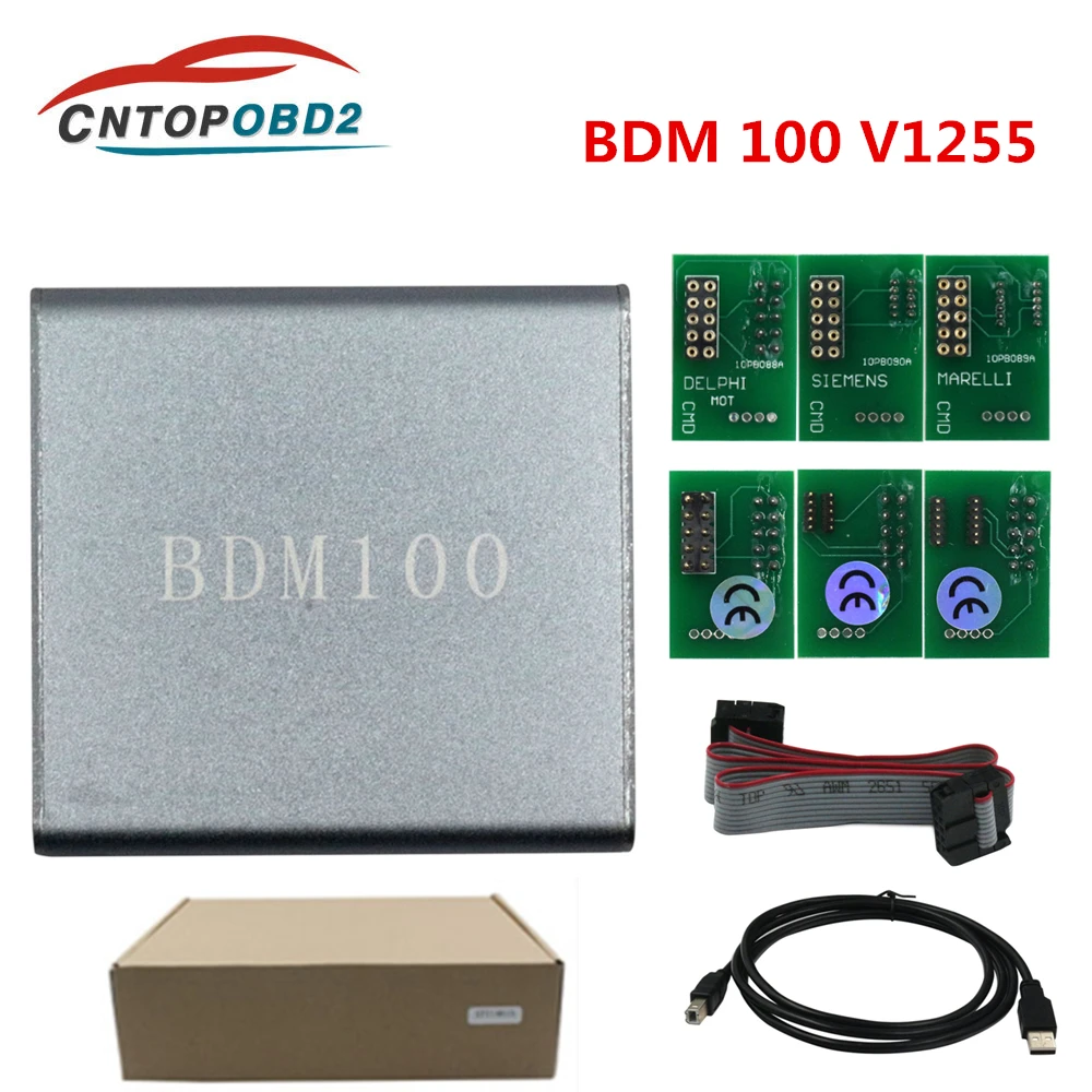 BDM100 V1255 Профессиональный инструмент для настройки чипа ECU Flasher Универсальный BDM 100