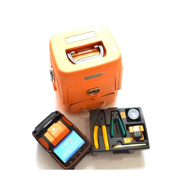 AI-9 Automatic SM&MM Multi-language Intelligent FTTH Fiber Optic Splicing Machine Fusion Splicer fiber optic equipment
AI-9 Automatic SM&MM Multi-language Intelligent FTTH Fiber Optic Splicing Machine Fusion Splicer fiber optic equipment
