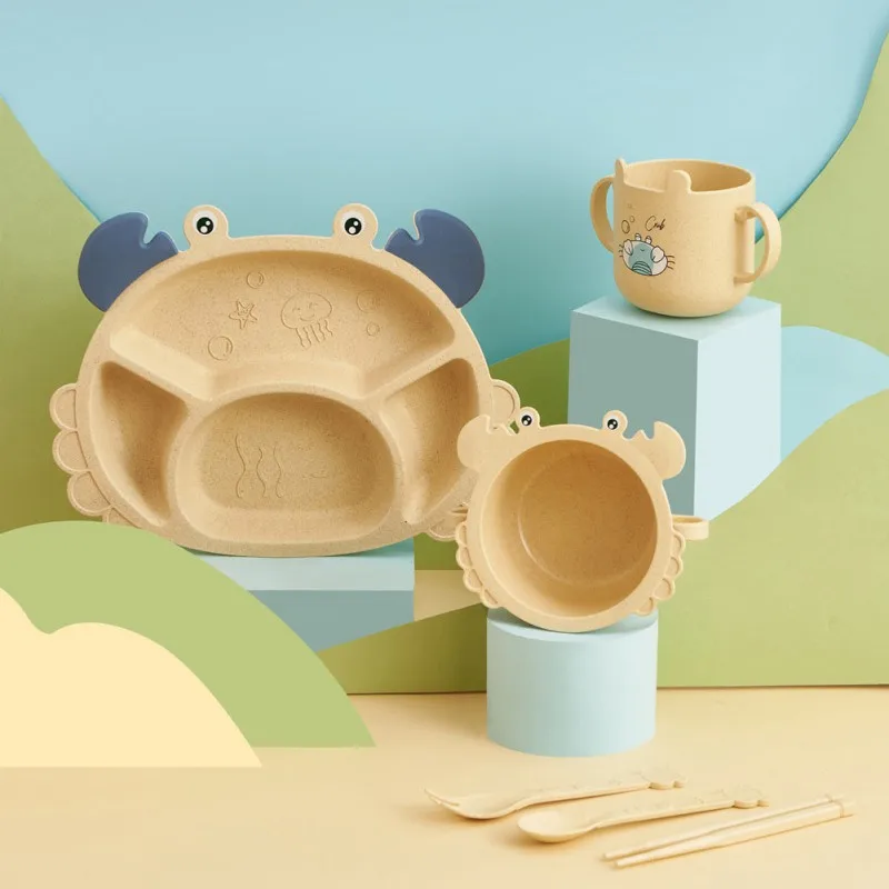 6Pcs/Set Baby bowl spoon fork Cup Chopstick Feeding Food Tableware Training Dinner Plate Cartoon Kids Dishes Eating Dinnerware
6Pcs/Set Baby bowl spoon fork Cup Chopstick Feeding Food Tableware Training Dinner Plate Cartoon Kids Dishes Eating Dinnerware