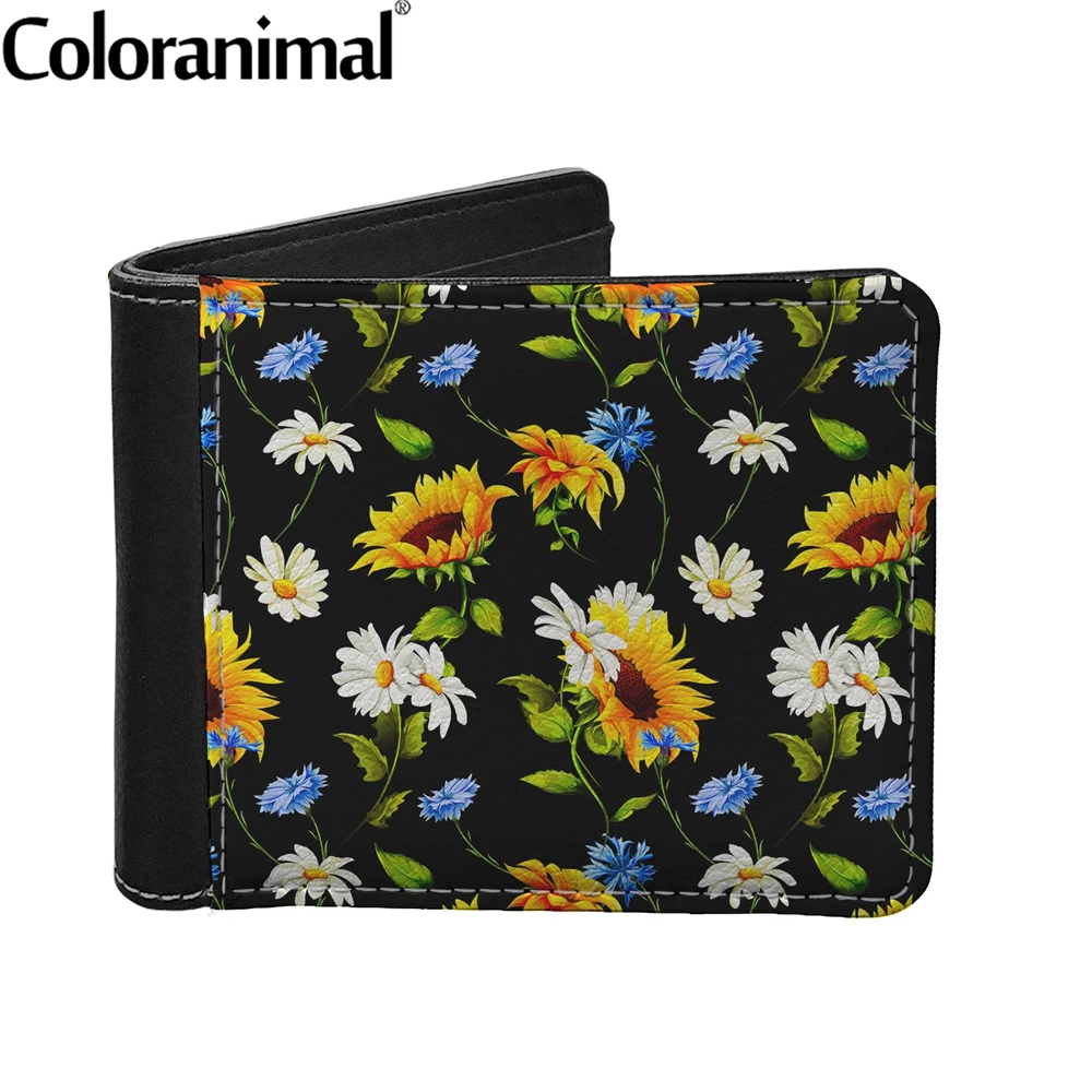 Coloranimal Colorful Little Daisy Printed Short Leather Men Wallets Daily Casual Male Wallets Card Cash Holder For Men Bolsa Hot
Coloranimal Colorful Little Daisy Printed Short Leather Men Wallets Daily Casual Male Wallets Card Cash Holder For Men Bolsa Hot