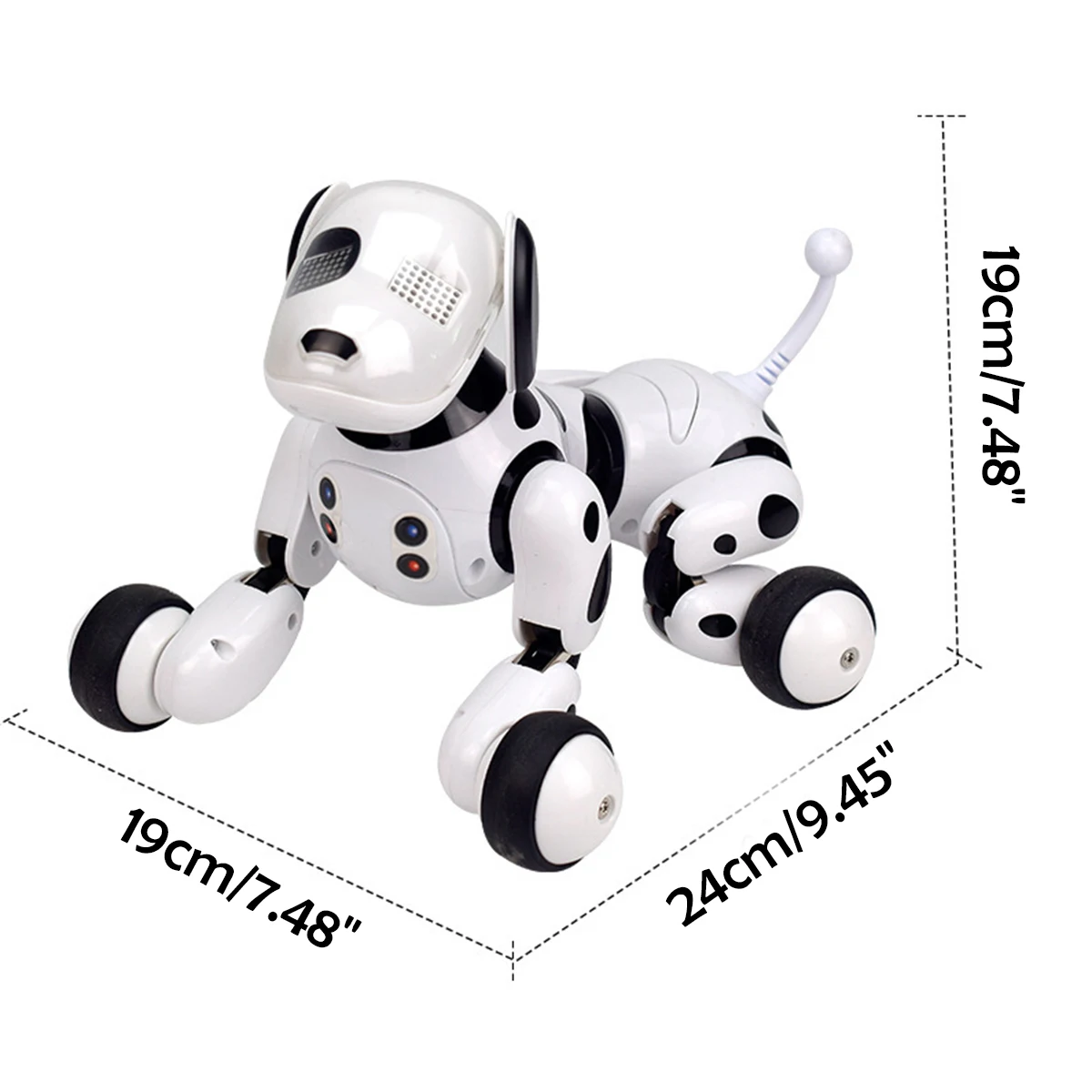 Smart Robot Dog 2.4G Wireless Remote Control Kids Toy Intelligent Talking Walk&Dance Robot Dog Toy Electronic Pet Children Gife
Smart Robot Dog 2.4G Wireless Remote Control Kids Toy Intelligent Talking Walk&Dance Robot Dog Toy Electronic Pet Children Gife