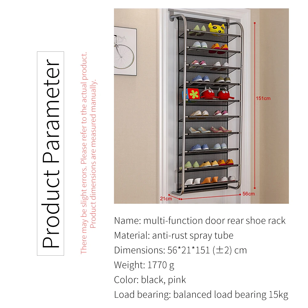 36 Pair Over Door Hanging Shoe Rack 10 Tier Shoes Organizer Wall Mounted Shoe Hanging Shelf For Home Dormitory Shoes
36 Pair Over Door Hanging Shoe Rack 10 Tier Shoes Organizer Wall Mounted Shoe Hanging Shelf For Home Dormitory Shoes