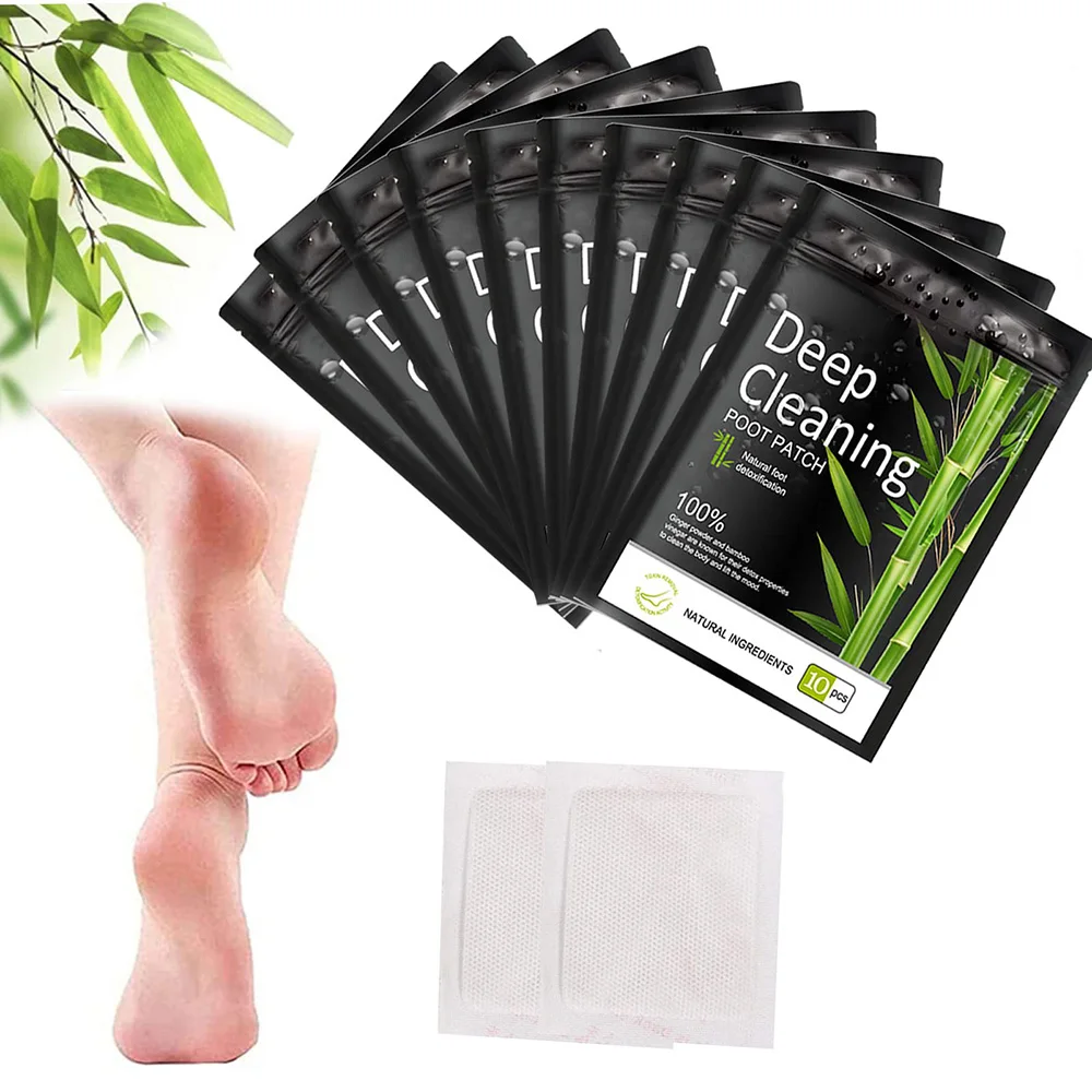 20/10pcs Detox Foot Patches For Stress Relief Feet Deep Sleep Detoxification Treat Body Toxins Clean Detox and Dehumidifying
20/10pcs Detox Foot Patches For Stress Relief Feet Deep Sleep Detoxification Treat Body Toxins Clean Detox and Dehumidifying