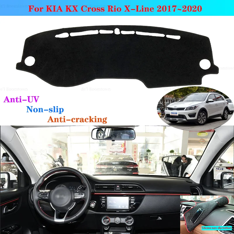 Car Dashboard Cover Dash Mat For KIA KX Cross Rio X-Line 2017 2018 2019 2020 Auto Non-slip sunShade Dash Cover Protective Pad
Car Dashboard Cover Dash Mat For KIA KX Cross Rio X-Line 2017 2018 2019 2020 Auto Non-slip sunShade Dash Cover Protective Pad
