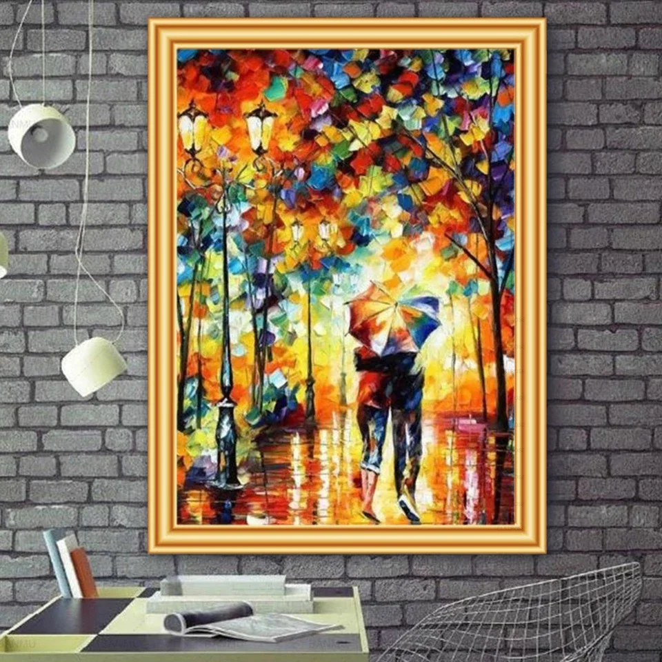 Diamond Painting Diy 5D European Style Acrylic Lovers Kiss Picture and Rainy Day Pedestrian Walking Scene Background Poster
Diamond Painting Diy 5D European Style Acrylic Lovers Kiss Picture and Rainy Day Pedestrian Walking Scene Background Poster