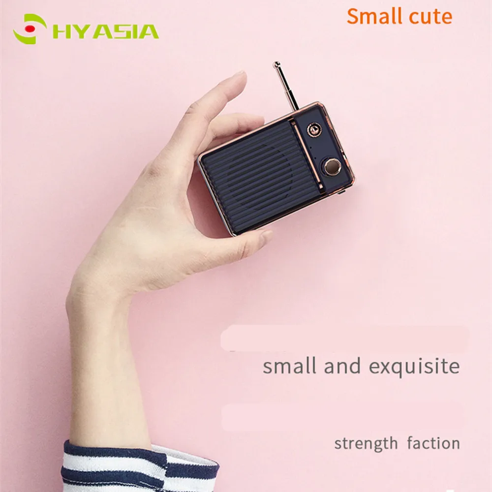 Портативный мини-динамик HYASIA, Bluetooth 5,0, беспроводная гарнитура в стиле ретро, мА, музыкальный проигрыватель для смартфона, подходит для девушки
Портативный мини-динамик HYASIA, Bluetooth 5,0, беспроводная гарнитура в стиле ретро, мА, музыкальный проигрыватель для смартфона, подходит для девушки