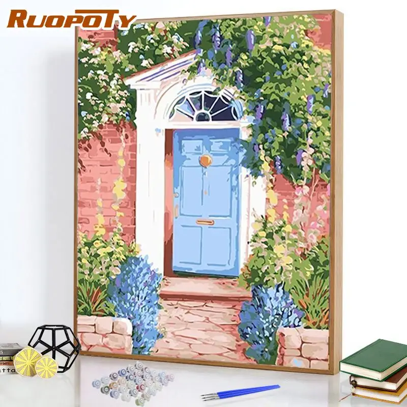 RUOPOTY Acrylic Paint By Numbers Flower Door Gift Kits Handpainted on Canvas Drawing By Numbers DIY Gift Home Decor
RUOPOTY Acrylic Paint By Numbers Flower Door Gift Kits Handpainted on Canvas Drawing By Numbers DIY Gift Home Decor