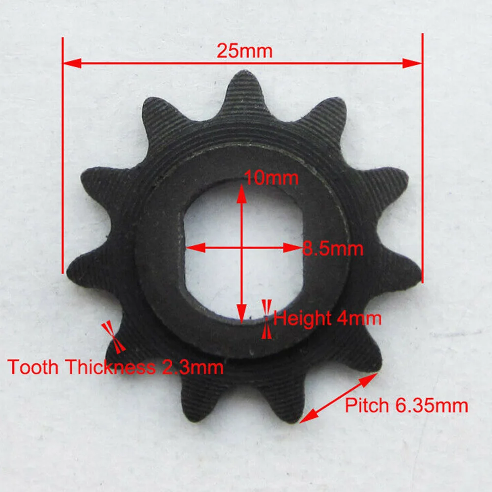 11 Tooth 25H Pinion H-Shaped Steel Mounting Hole Electric Scooter Motor Gear 6.35mm Tooth Pitch Scooter Parts
11 Tooth 25H Pinion H-Shaped Steel Mounting Hole Electric Scooter Motor Gear 6.35mm Tooth Pitch Scooter Parts
