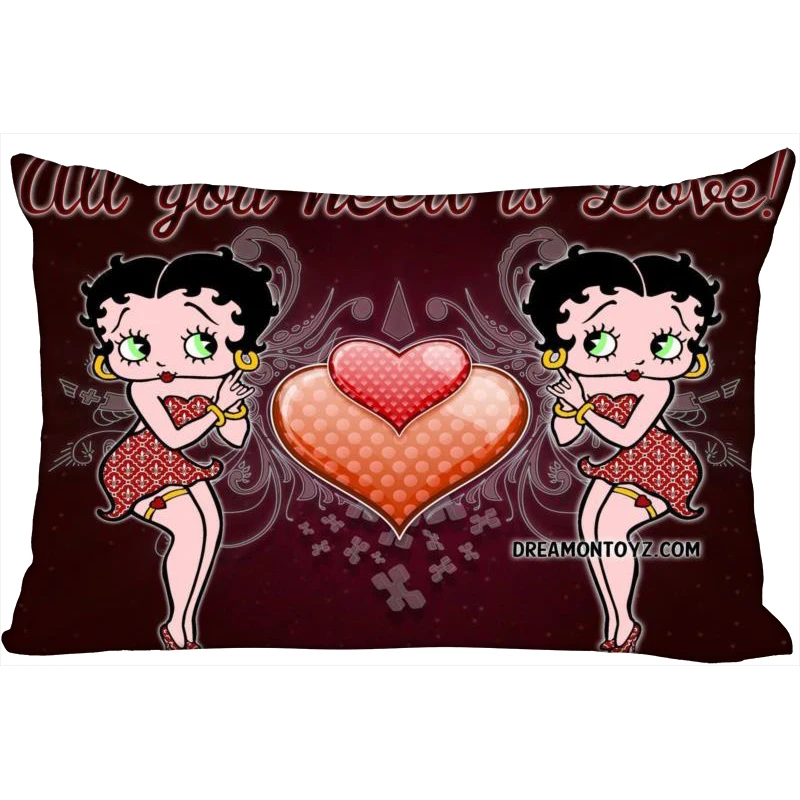 ShunQian Betty Boop Pillowcase 45x35cm(One Side) Decorative Rectangle Zipper 3D Print Pillowcase Satin Fabric Pillow Cover
ShunQian Betty Boop Pillowcase 45x35cm(One Side) Decorative Rectangle Zipper 3D Print Pillowcase Satin Fabric Pillow Cover
