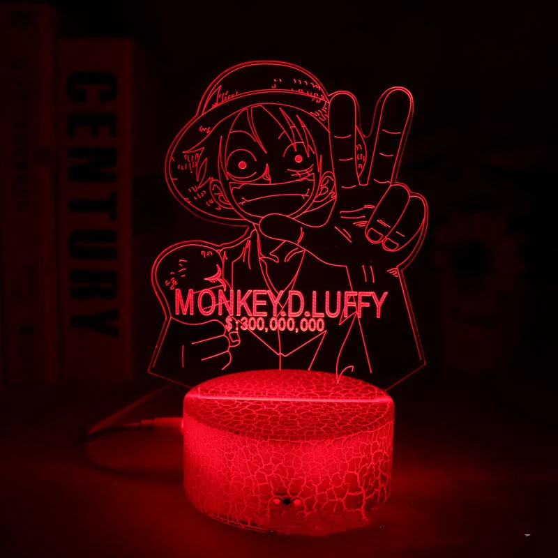 One Piece Anime Night Light Luffy Sanji Zoro Nami 3D Led Illusion Table Touch Optical Action Figure Lamp Bedside Decor Toy
One Piece Anime Night Light Luffy Sanji Zoro Nami 3D Led Illusion Table Touch Optical Action Figure Lamp Bedside Decor Toy