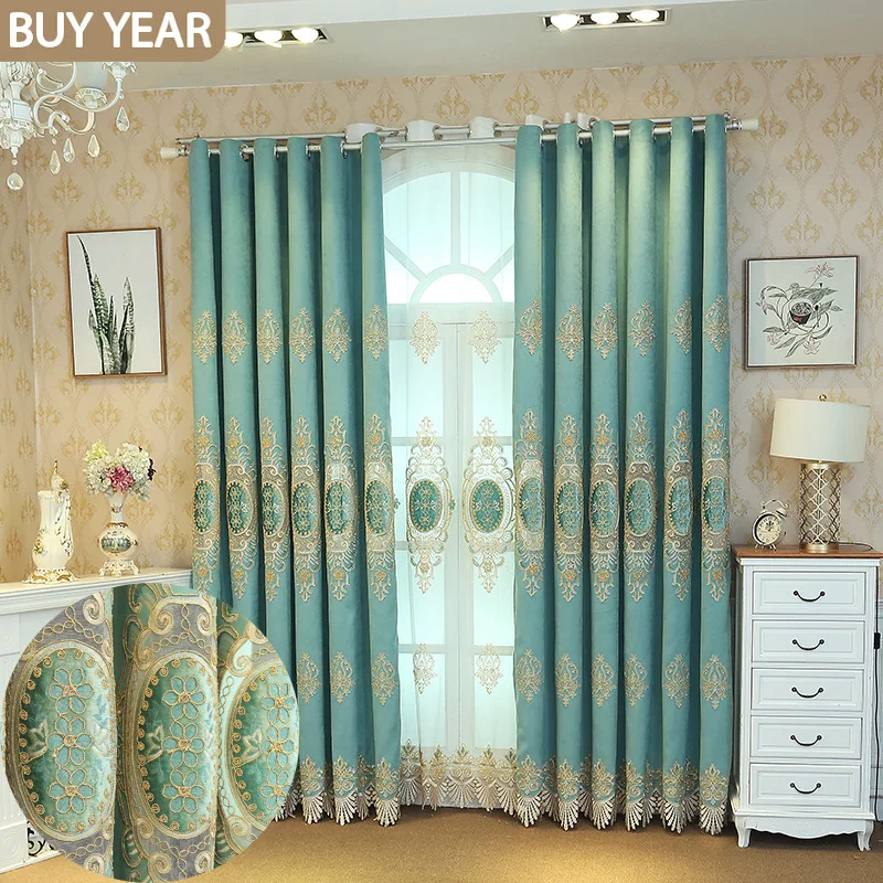 Nordic Curtains for Living Dining Room Bedroom Light Luxury Embroidered Curtains with Flowers Like Brocade Home Curtains tulle
Nordic Curtains for Living Dining Room Bedroom Light Luxury Embroidered Curtains with Flowers Like Brocade Home Curtains tulle