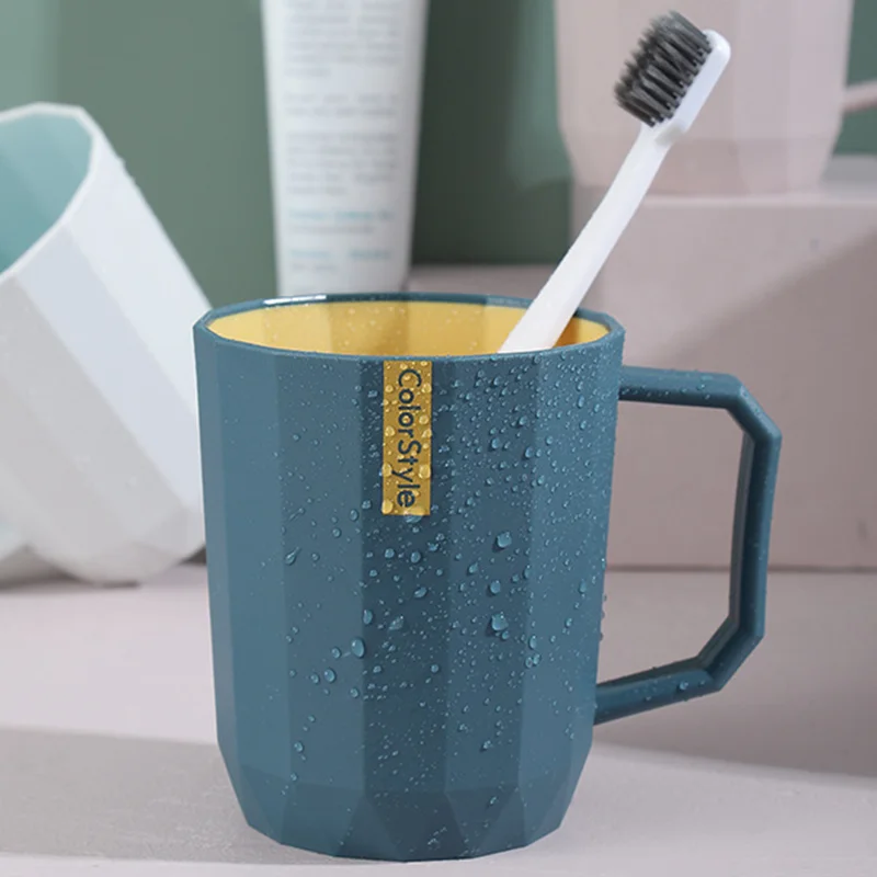 Real 10Pcs Home Bathroom Accessories Toothbrush Cup Travel Mug Office Water Bottle Plastic Simple Toothbrush Cup Couple 300ml
Real 10Pcs Home Bathroom Accessories Toothbrush Cup Travel Mug Office Water Bottle Plastic Simple Toothbrush Cup Couple 300ml