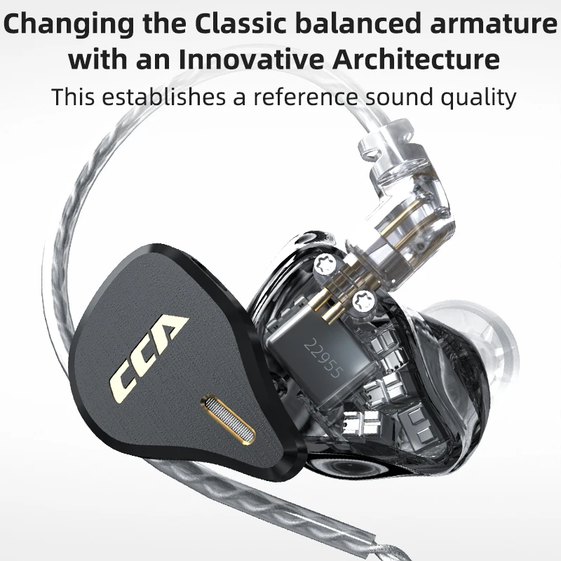 Внутриканальные наушники CCA CS16 16BA сбалансированные Hi-Fi наушники-вкладыши со